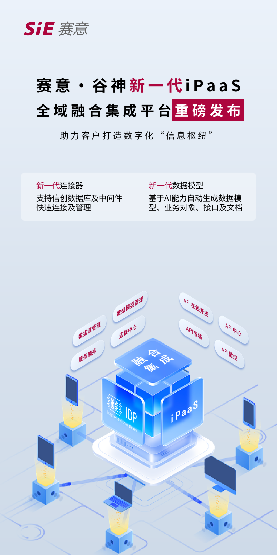 “集成无界”立即博·谷神aPaaS平台再升级，善能iPaaS全域融合集成平台重磅发布
